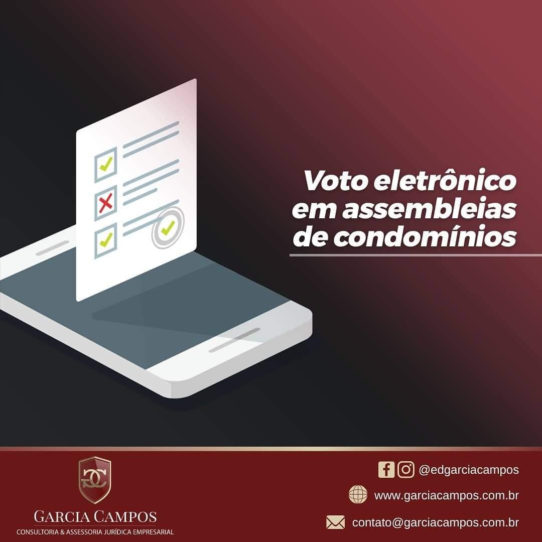 VOTO ELETRÔNICO NAS ASSEMBLEIAS DE CONDOMÍNIOS