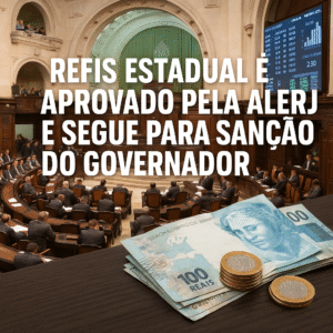 REFIS ESTADUAL É APROVADO PELA ALERJ E SEGUE PARA SANÇÃO DO GOVERNADOR